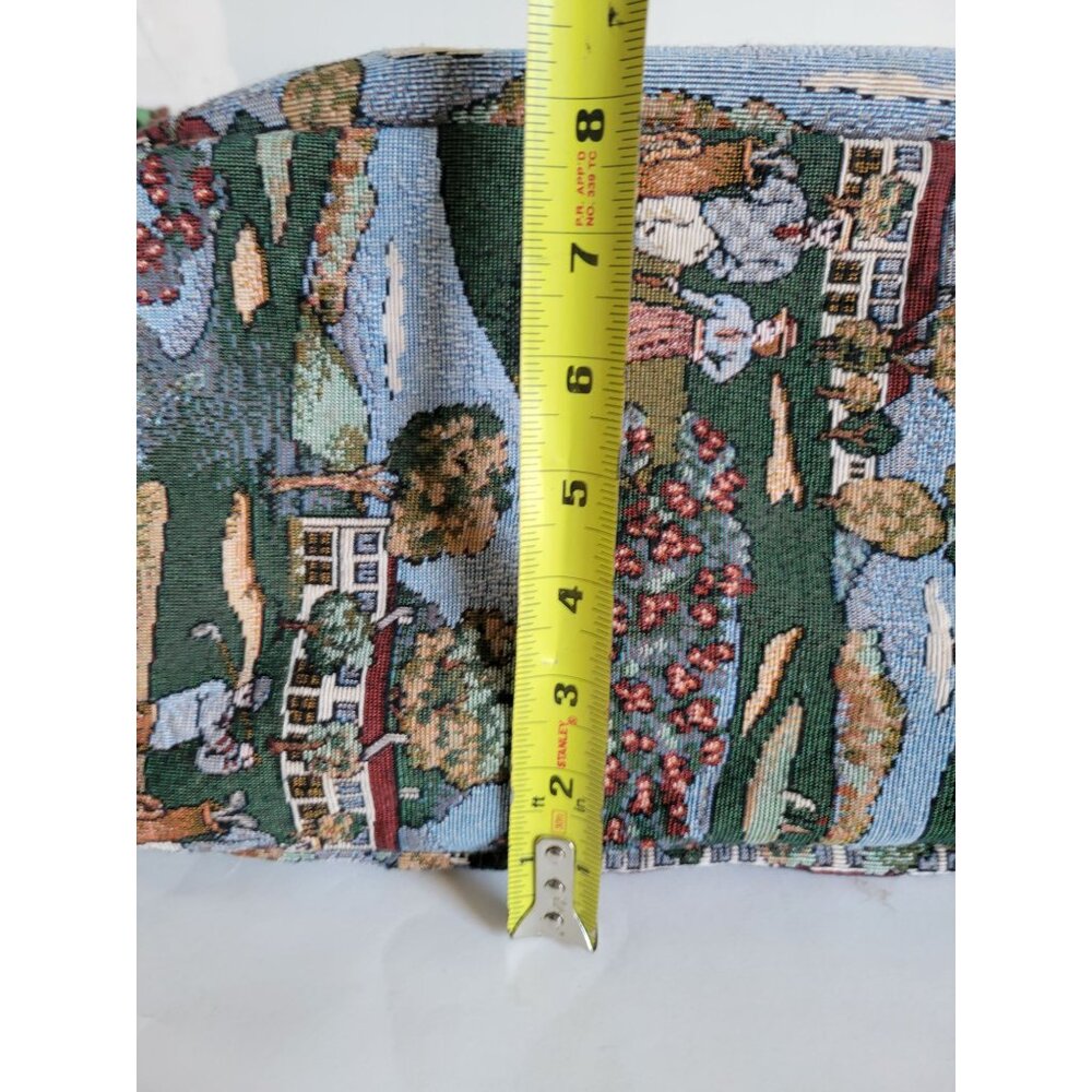 Grandma Tapestry tote bag Vintage Golfer Large made USA Book Holding accessories - Picture 5 of 5